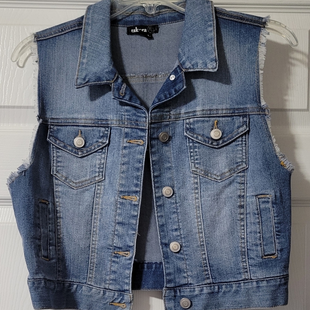 Denim vest